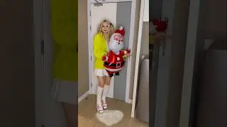 Madam Brought Santa Claus for Pinki 🎅🐱🎁 #youtubeshorts #viralshort