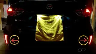 2020+ Corolla rear bumper LED reflector light installation guide