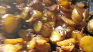 Chota desi aloo fry#aloo ka bhujia#food#trending#winter special aloo ka bhujiya #potato fry recipe