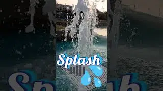 Calm Splash Sounds  🌊💦 #asmrvideo