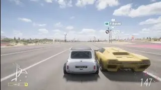 *PATCHED* Mini Cooper S Forza edition completely destroys Lamborghini Diablo GTR