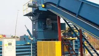 occ scrap bale machine