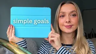 realistic goals for the new year (no pressure)
