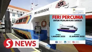 Free Penang ferry ride for two weeks from Jan 1