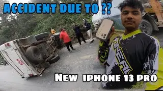 Road accident || New iphone 13 pro ?? || chitwan vlog || Madhur sahani ||