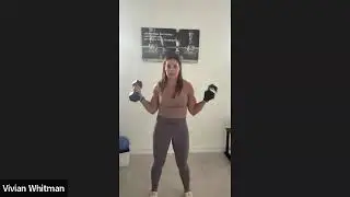Workout from Zoom Group training. Full body work 