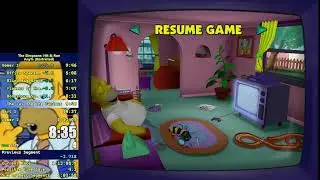 The Simpsons Hit & Run Any% (Restricted) in 1:08:12