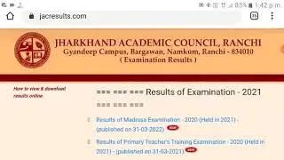 #techgen 10th jac results 2022 jharkhand academic council