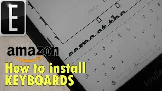 How To Install Keyboards on the Amazon Kindle e-reader