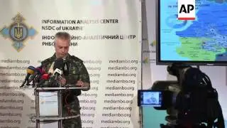 News briefing by National Security and Defence Council spokesman on security situation