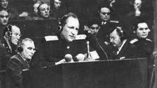 Nuremberg Days 100-101 (1946) F. M. Wilhelm Keitel Cross Gen. Roman Rudenko