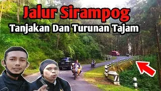 Sirampog Brebes Selatan ( Part 5) Jalannya extrem Lewat Hutan Pinus