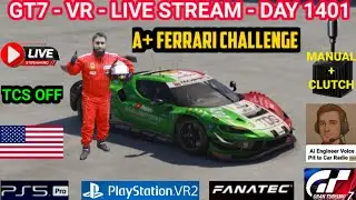GT7 Day 1401 in VR (A+ FERRARI CHALLENGE USA) - PSVR2 - PS5 PRO - v1.66 #gt7 #granturismo7 #Spec3