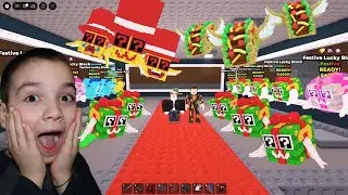 ЛАКИБЛОК Батл! Папа vs Витя — битва удачи!