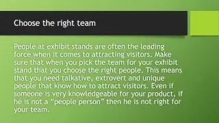 How To Attract Visitors to Your Exhibition Stand