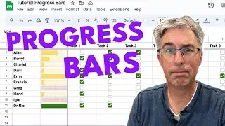 Easily add DIY progress bars in any Google Sheets