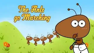 The Ants Go Marching One by One | Ants Song with Lyrics | Nursery Rhymes for Kids by Luke & Mary