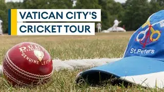 Combined Services Chaplaincy cricket team host Vatican City in Aldershot | ACTION