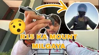 Best Mobile and camera mount for R15 | Best Universal Mobile Holder | #r15v3 #automobile
