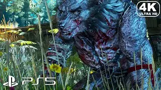 Geralt decides the Fates of the Werewolf & Margrit - The Witcher 3 Wild Hunt Next-Gen (4K ULTRA HD)