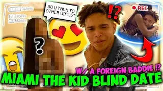 WE SET MIAMITHEKID UP ON A BLIND DATE with a FOREIGN BADDIE **NEW CRUSH?!?**