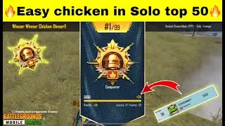 🔥High plus at C2S6 Solo Conqueror Rank Push Tips Tricks - SAMSUNG A3,A5,A6,A7,J2,J5,J7,A5,S6,S7,59