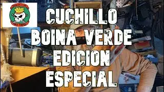 CUCHILLO BOINA VERDE EDICION ESPECIAL