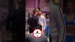 Guerra de miradas Xander Zayas vs Elias Espada