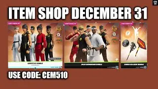 Fortnite Item Shop 31 December 2021 (Cobra Kai Set)