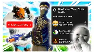 Нелепый пушистый тип пытался вывести меня из себя, опозорился в GTA Online (веб-чат)