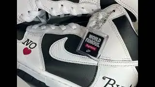 Supreme &times; Nike SB Dunk High By Any Means 