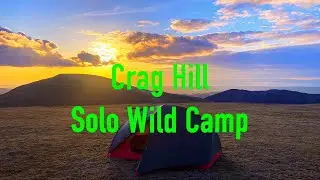 My first ever wild camp, solo at 838m 4K