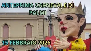 ANTEPRIMA DELL CARNEVALE DI PALMI 15 FEBBRAIO 2026