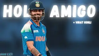 Virat Kohli: The King of Cricket 🔥 | Insane Cricket Edit | Hola Amigo Vibes! | Navan Editz