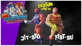 MINI - Custom What If! Jit-Sto & Fist-su! Motu, origins, tutorial, repintado, diy