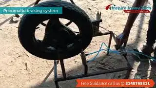 Pneumatic Braking System | Mech Project | Diploma Project