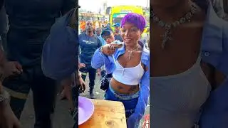 Nigerian Singer Guchi And Obinna Were Spotted In Nairobi Streets Enjoy Mtura/Mayai