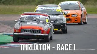 JIM BAYNAM Thruxton Race 1 MGOC 2021