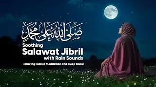 Soothing Salawat Jibril with Rain Sounds | Relaxing Islamic Meditation & Sleep Music