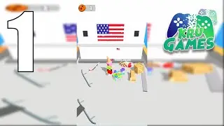 Gang Boxing Arena: Stickman 3D Fight Gameplay Walkthrough #1 (Android, IOS)
