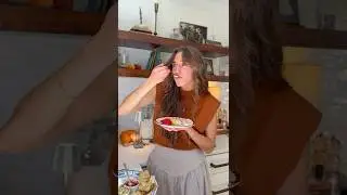 ИДЕИ ДЛЯ БРАНЧА: Блины на закваске с грушевым компотом I #бранч #рецептызавтрака