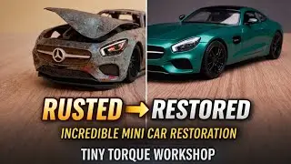 Broken Mini Car Restoration That Will Satisfy You 😍 #minicarrestoration #car #restoration #usa