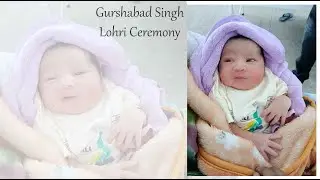 { GURSHABAD SINGH } LOHRI CEREMONY  LIVE BY:- SONY JAID PHOTOGRAPHY 98150_40205