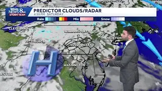 Dry & cool this evening through the weekend; frost/freeze likely tonight