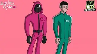 squid game characters with style ben 10 omniverse