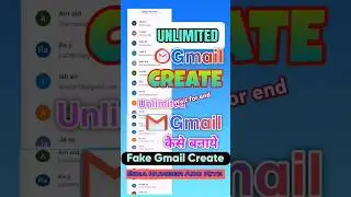How to Create Unlimited Gmail Accounts Without Number Verification | Get Unlimited Gmail Accounts