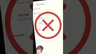 video KO upload karne ke bad public kab karna chahiye #youtubeshorts #shorts #uploadsjort