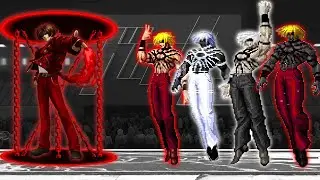 [Mugen KOF] Clone Kyo Blood Vs Orochi Blood Team