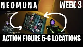 Neomuna Action Figure Locations (Week 3) - Destiny 2 Lightfall, 'They're not Dolls' Triumph
