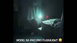 iPad Pro 12.9 flashlight 🔦 new model #forfun #ipadpro
